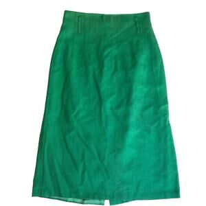 Radcliffe Women’s Formal Pencil Skirt, size 8, Green, 2 layers